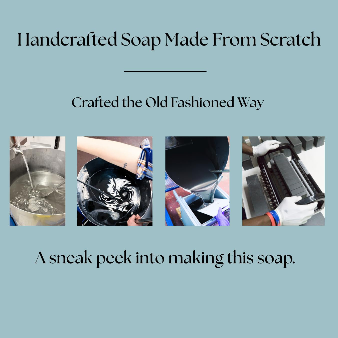 Handmade Dead Sea Mud Soap Bar, Activated Charcoal & Pure Essential Oils, 4.5 Oz Bar